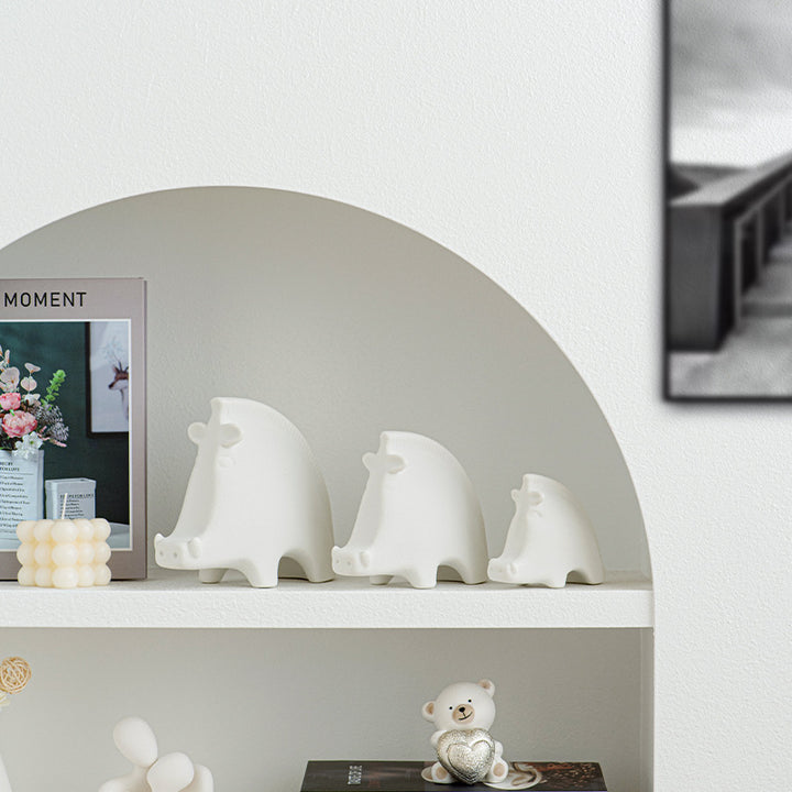 Decorative ceramic shelf Bowlift