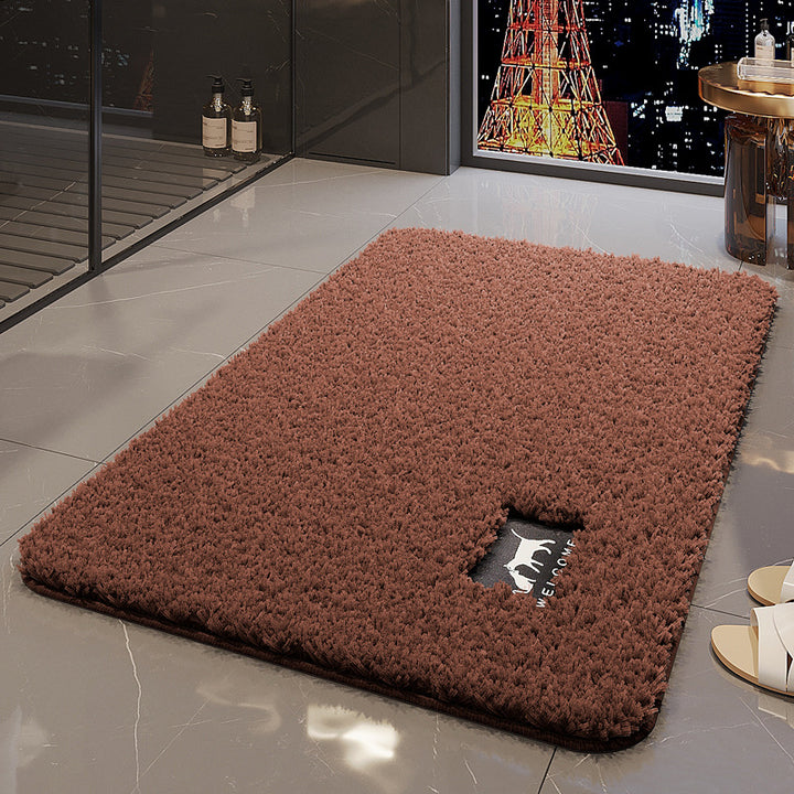 Plush Soft Welcome Mat Bowlift