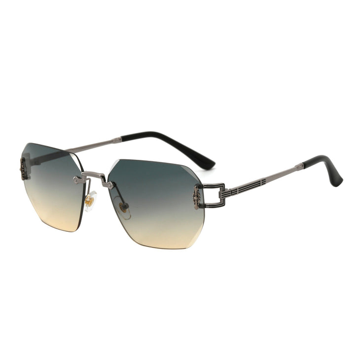 Women's Designer Sunglasses in Modern, Geometric Design Bowlift