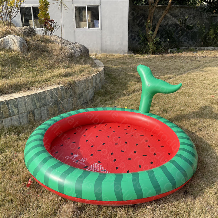 Unisex Inflatable Kiddie Pool with Elephant Design Bowlift