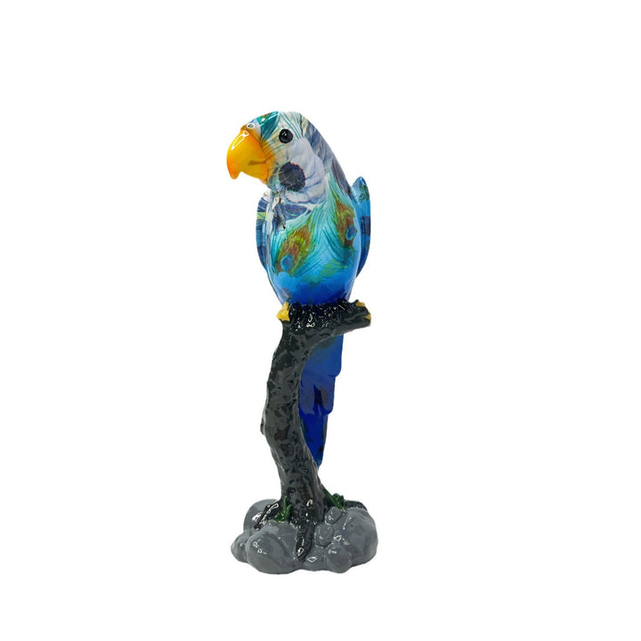 Artistic Parrot Sculpture Bowlift