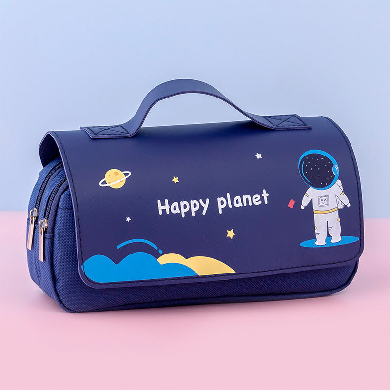 Stylish Astronaut-themed Pencil Case Bowlift