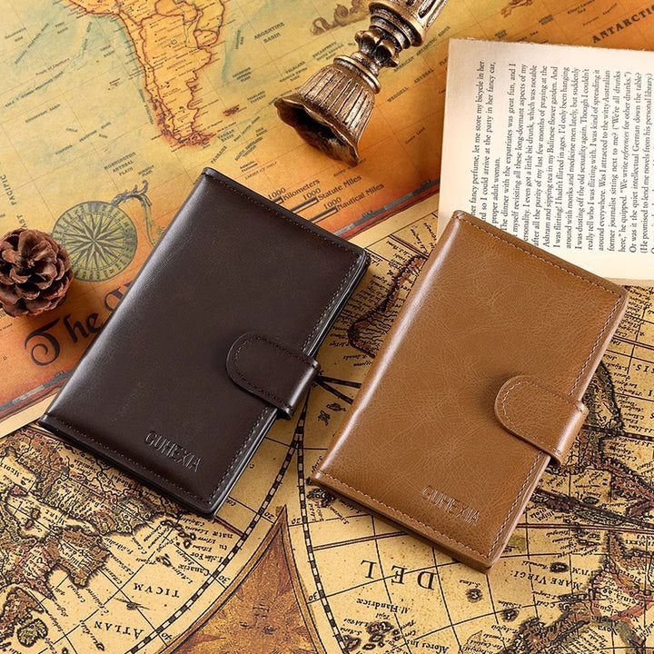 RFID-Blocking Leather Card Holder Bowlift