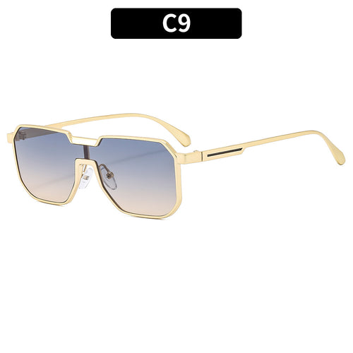 Modern Oversized Geometric Sunglasses