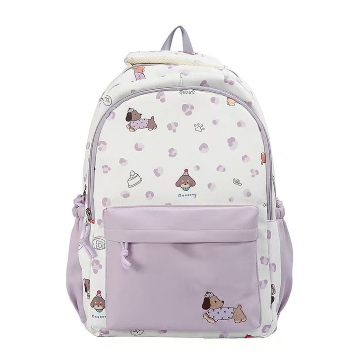 Playful Dog-Themed Backpack Bowlift