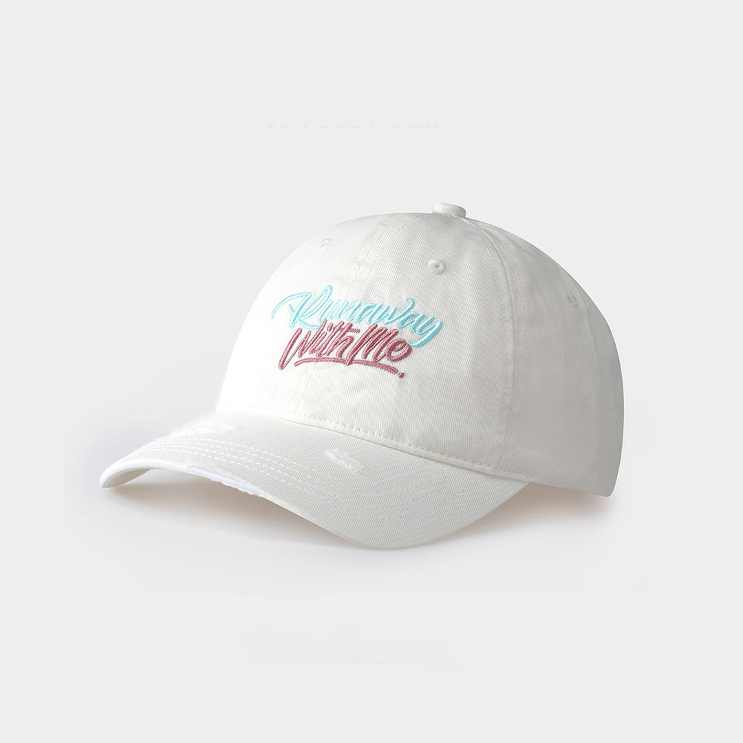Distressed Inspirational Quote Baseball Cap