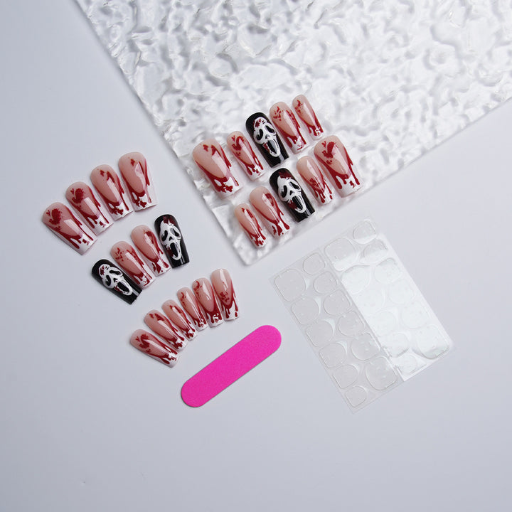 Creative Halloween Art Nail Set Bowlift