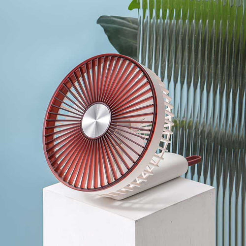 Ladies Portable Table Fan with Height Adjustable Design Bowlift