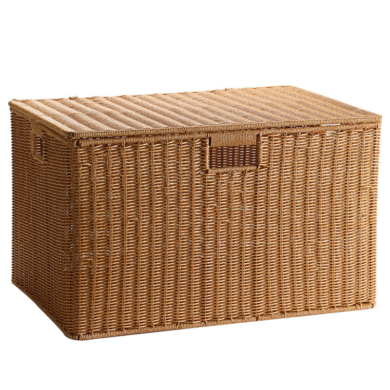 Decorative Woven Storage Chest Bowlift
