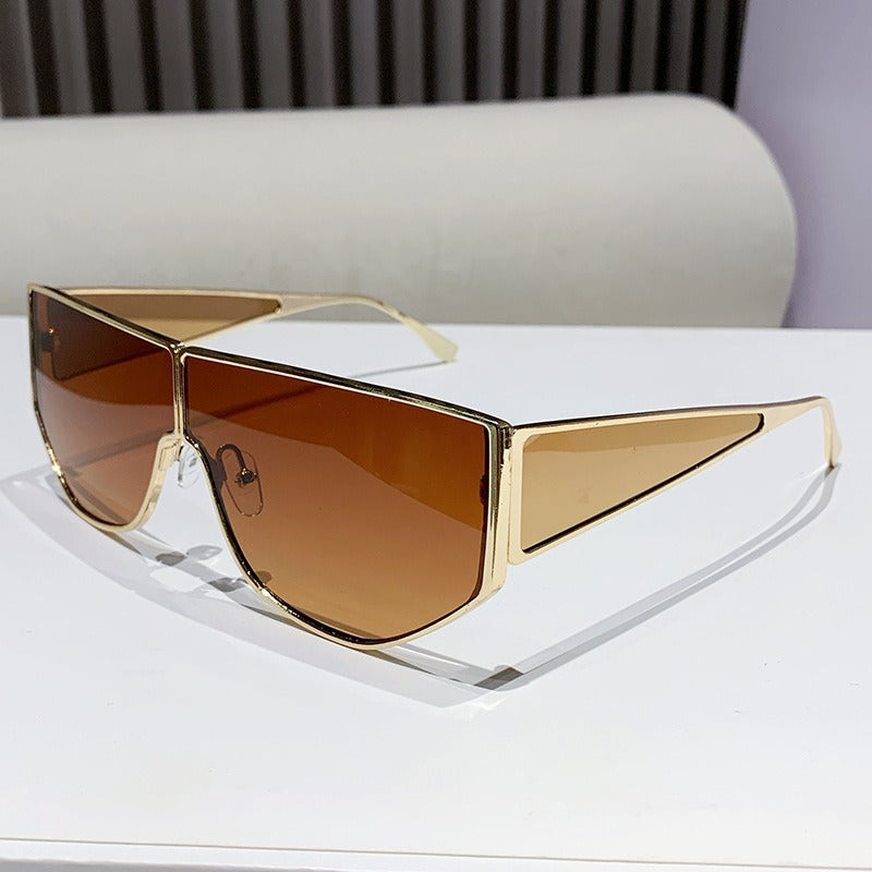 Men's Bold Statement Shield Sunglasses Bowlift