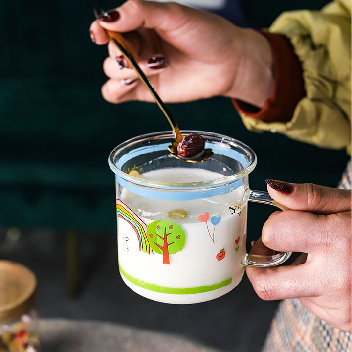 Women’s creative drinking cup with colorful design Bowlift