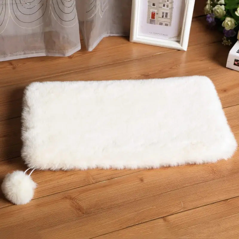 Soft Faux Fur  Mat  Dog Bed