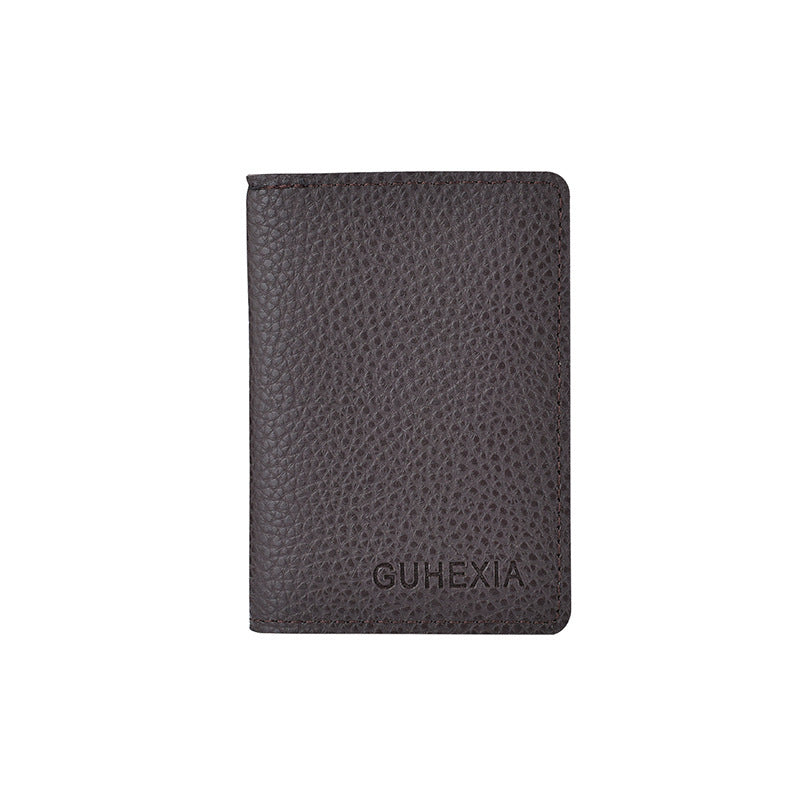Textured Leather Cardholder Bowlift
