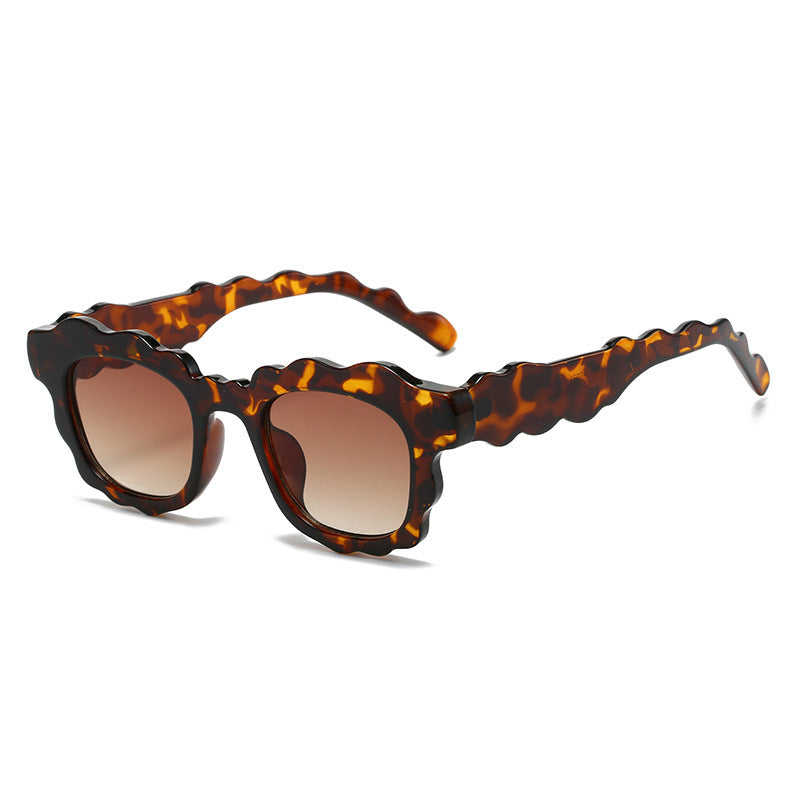 Unique Shaped Frame Sunglasses Bowlift