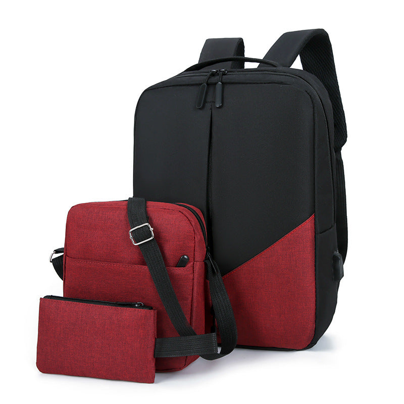 Versatile Multi-Pocket Laptop Backpack Set Bowlift