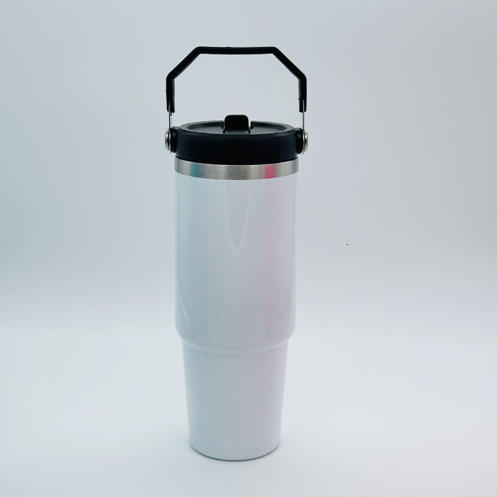 Women's insulating mug with practical folding handles Bowlift