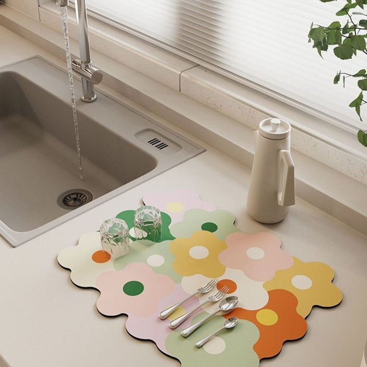 Decorative Kitchen Sink Mat Bowlift