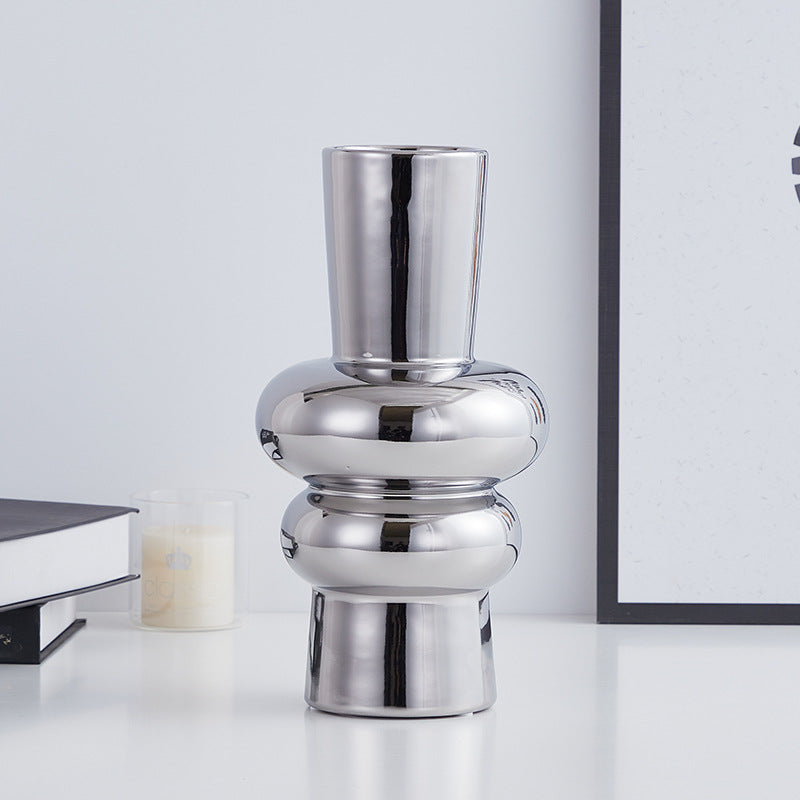 Elegant Modern Ceramic Vase Bowlift