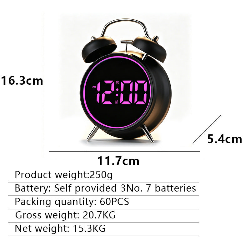 Digital Alarm Clock Bowlift