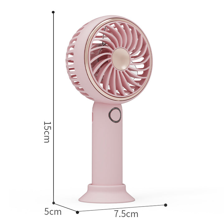 Ladies portable mini fan with ergonomic design Bowlift