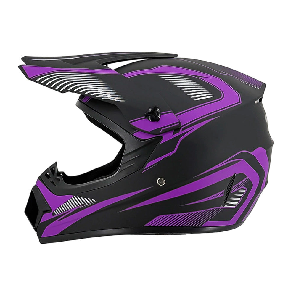 full-face motocross helmet with extended visor and reinforced chin guard Bowlift