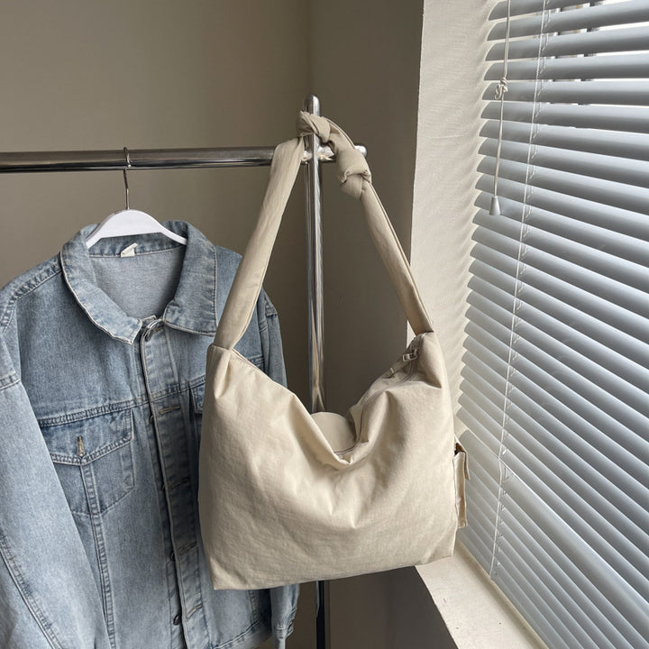 Knot-Handled Canvas Tote Bowlift