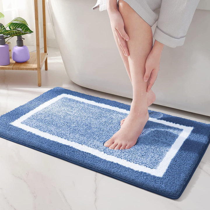 Plush Anti-Slip Bath Mat Bowlift