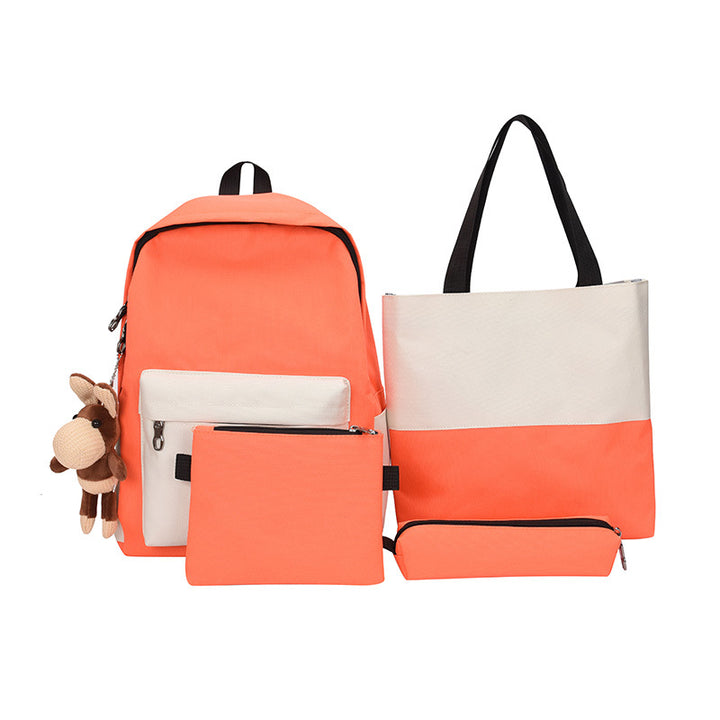5-Piece Leisure Backpack and Tote Bag Set Bowlift