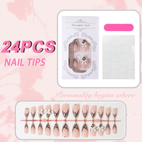 Decorative Nail Tips Set Bowlift