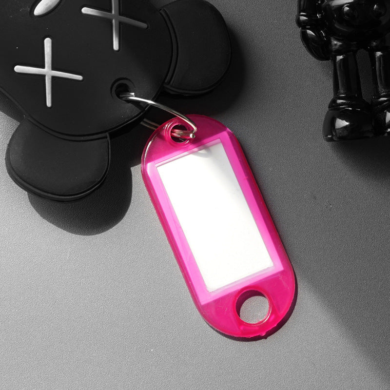Unisex Multifunctional Label Tags with Transparent Window Bowlift
