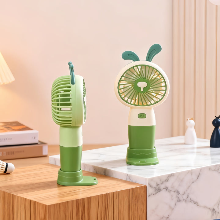 Women Portable Animal Mini USB Fan Bowlift
