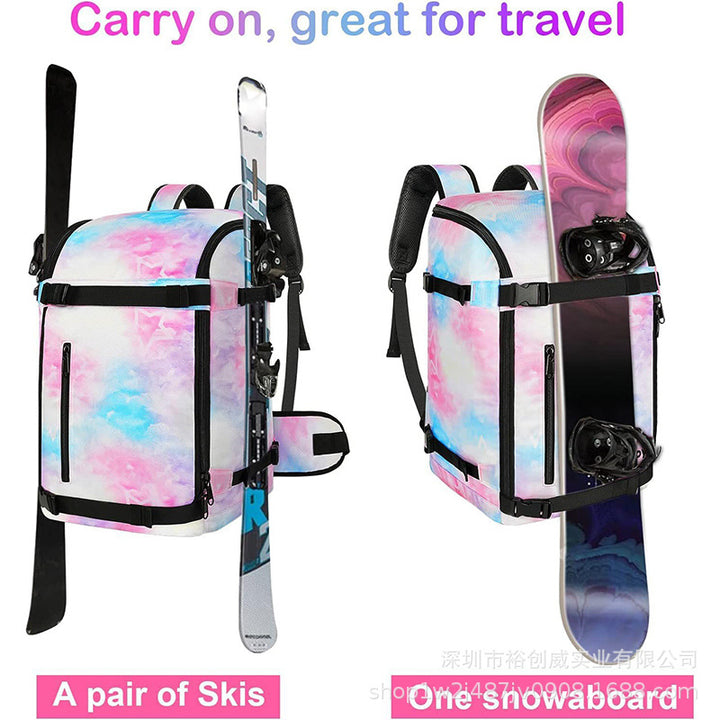 Stylish Watercolor Pattern Backpack Bowlift