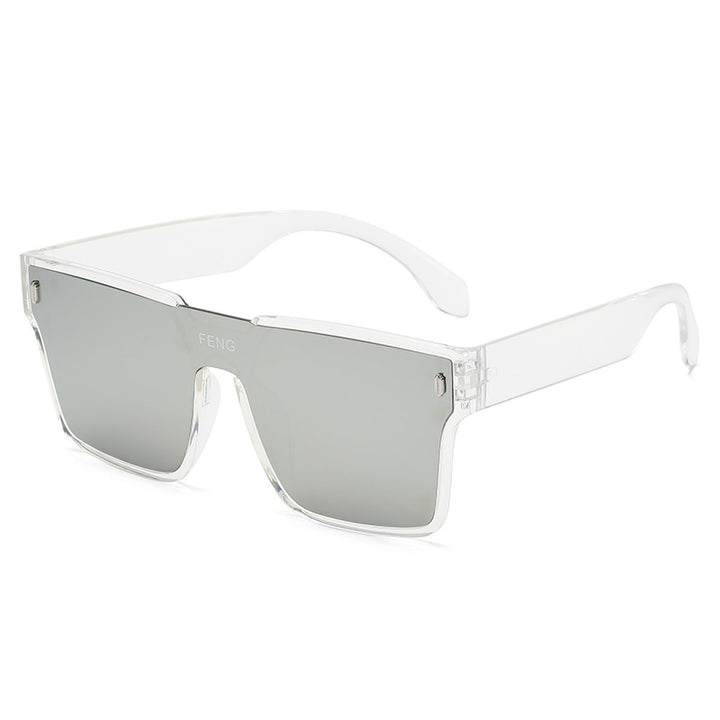 Women's fashionable square sunglasses with durable plastic frame Bowlift