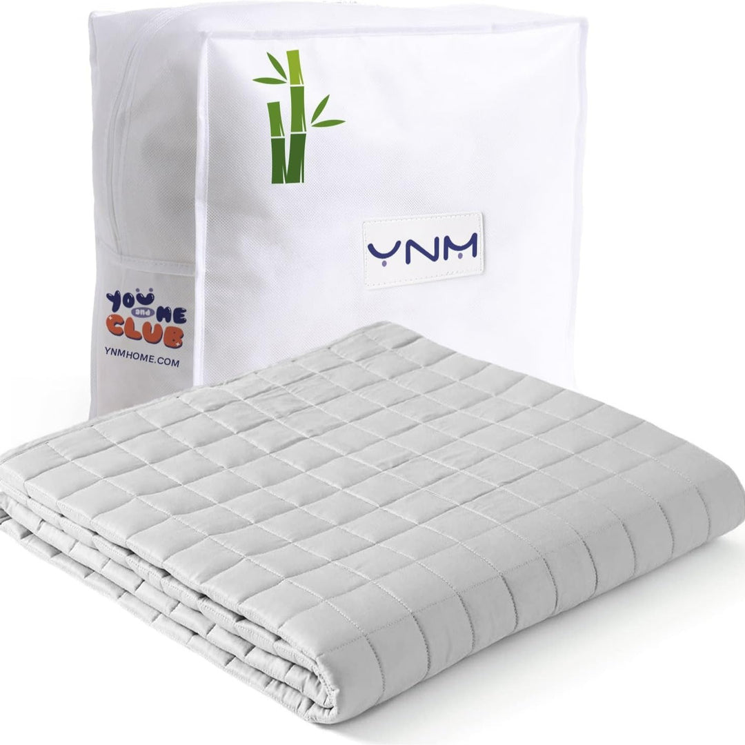 Premium Diamond Quilted Weighted Blanket Bowlift