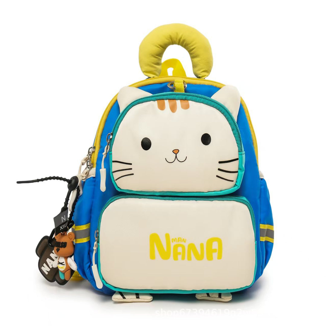 Children's Cat-Themed Mini Backpack Bowlift