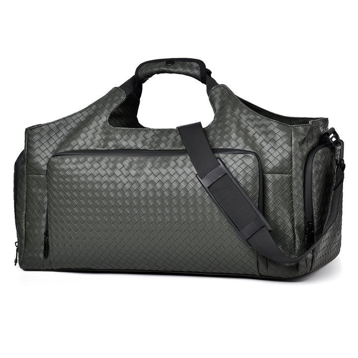 Men's Sporty Travel Bag with Multifunctional Design Bowlift