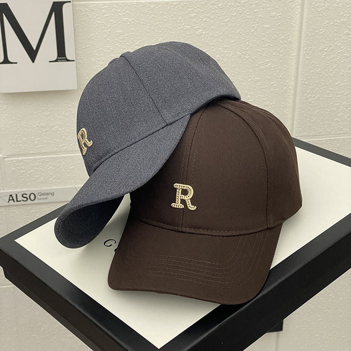 Men's Casual Textured Baseball Cap Bowlift