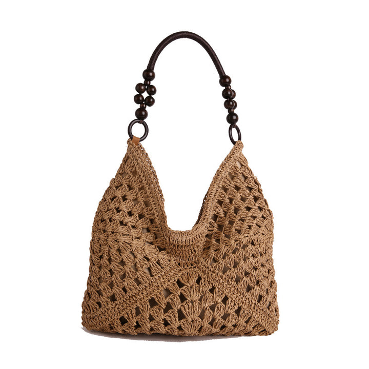 WoChic Boho Crochet Handbag Bowlift
