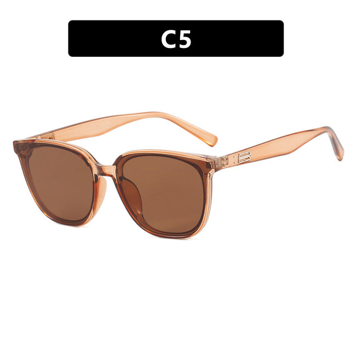 Ladies elegant sunglasses with trendy transparent frame Bowlift