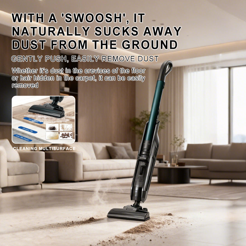 2-in-1 Corded Vacuum Cleaner with Water and Powder Cleaning Function Bowlift