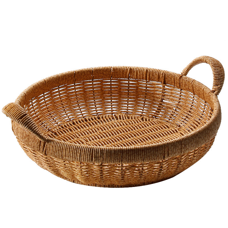 Unisex Practical Fruit and Vegetable Container with Two Handles Bowlift