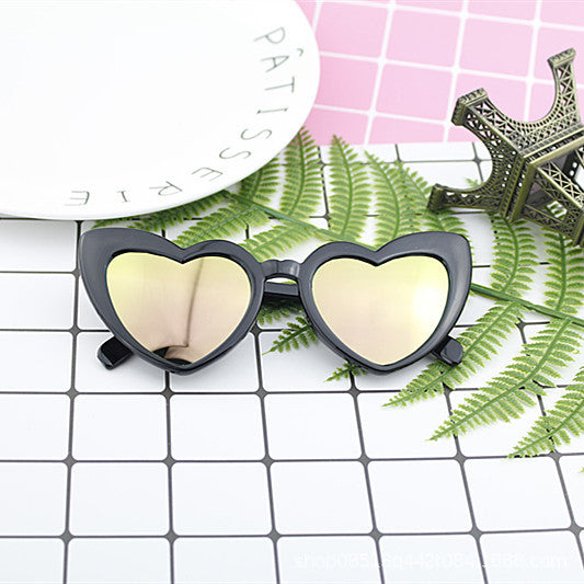Women's Heart-Shaped Sunglasses with High-Quality UV Protection and Stylish Design Bowlift
