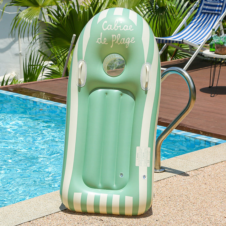 Women Inflatable Water Lounge with Side Handles Bowlift