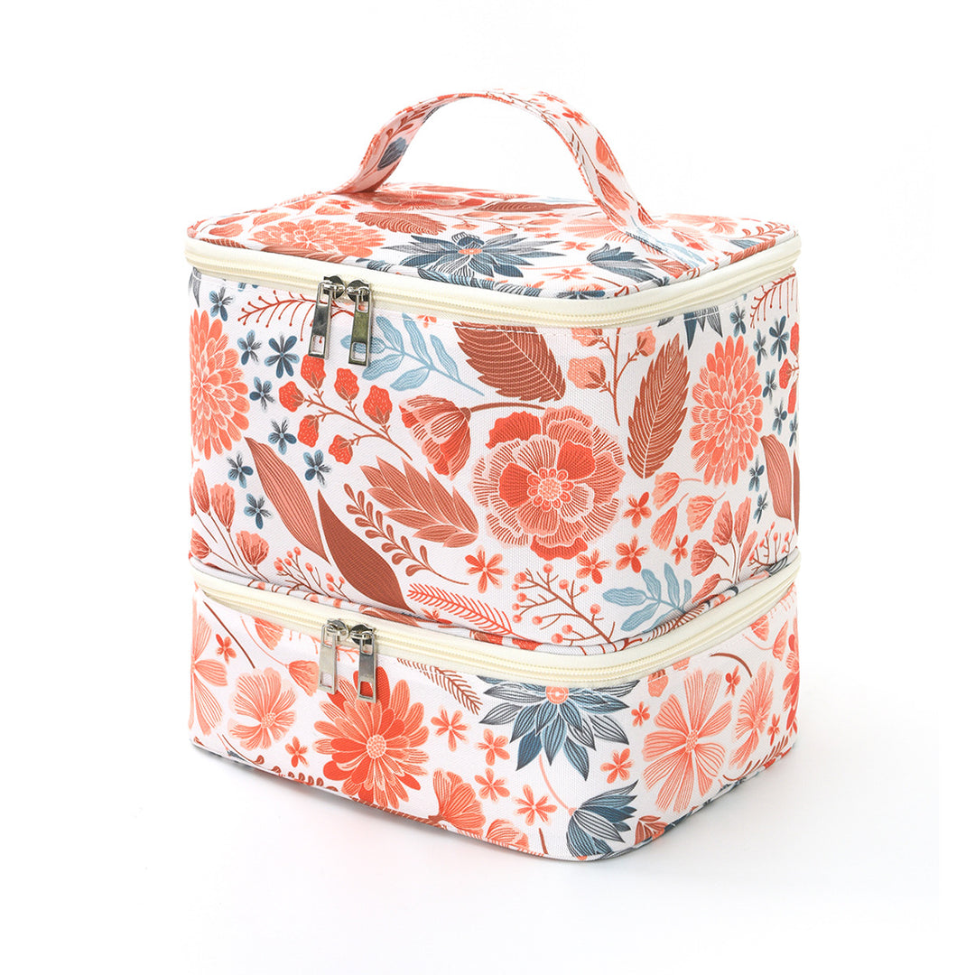 Cosmetic Organizer Bag with Sealed Compartments Bowlift