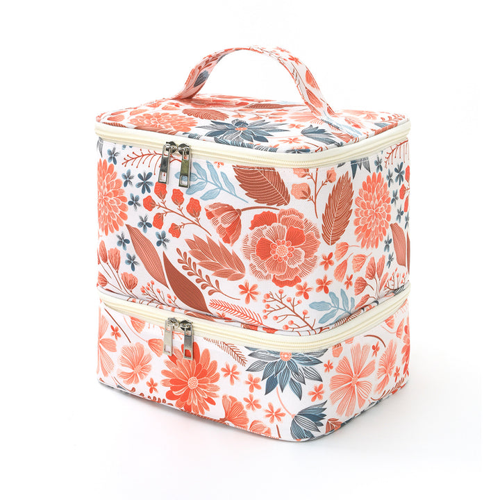 Cosmetic Organizer Bag with Sealed Compartments Bowlift