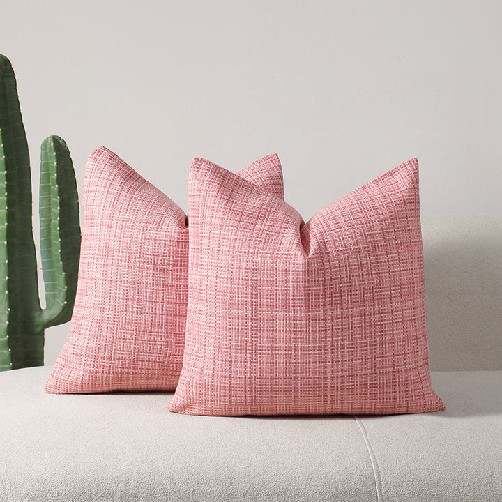 Textured Weave Decorative Pillow