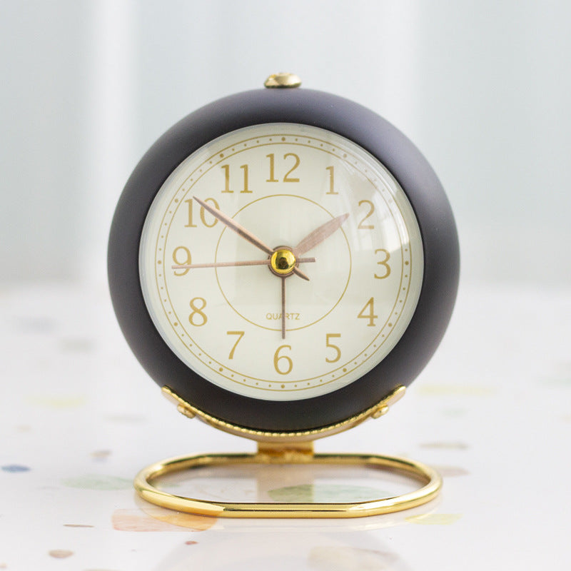 Retro Table Clock Bowlift