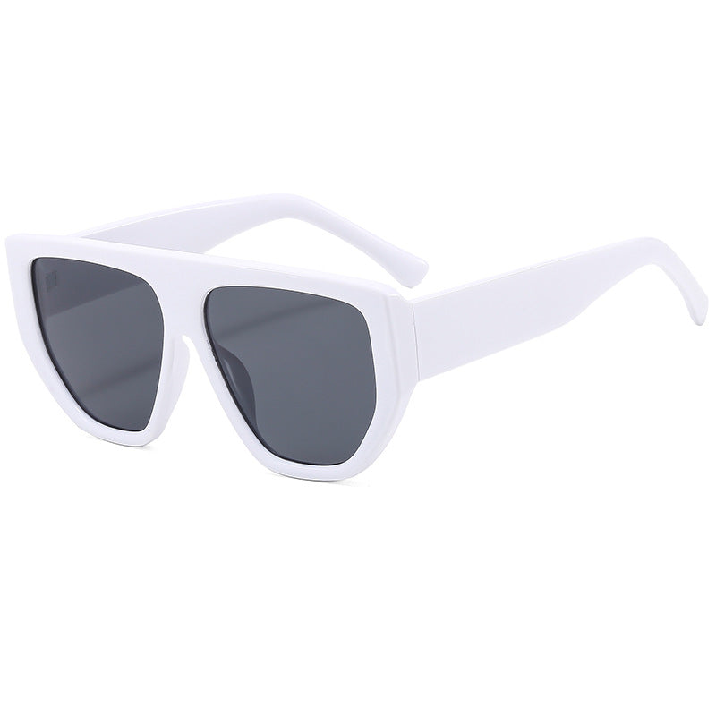Women's Oversized Sunglasses with Stylish Geometric Frame Bowlift