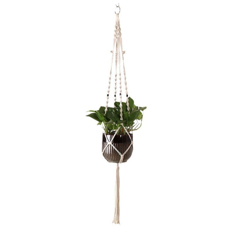 Plant-hanging macrame shelf Bowlift