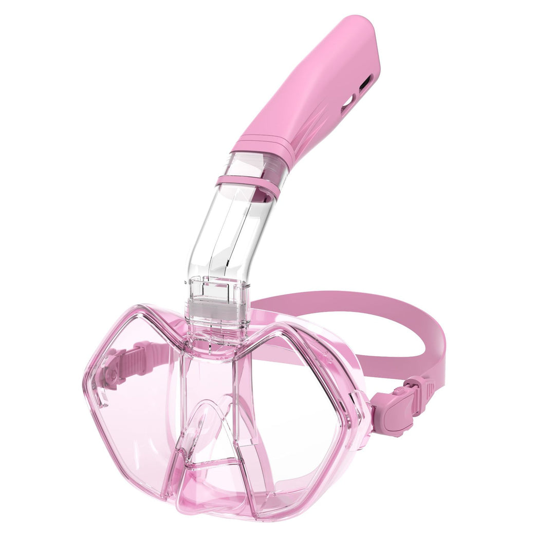 Snorkel mask with innovative anti-fog system Bowlift